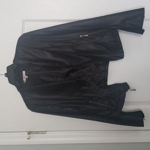 Faux-leather Jacket